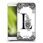 OFFICIAL NATURE MAGICK B & W FLORAL MONOGRAM 1 SOFT GEL CASE FOR OPPO PHONES