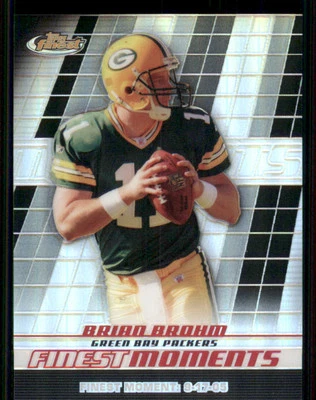 2008 Finest Moments Black Refractors #FMBB Brian Brohm /99 - Image 1 of 2