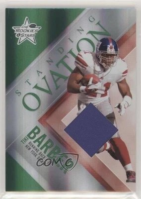 2007 Leaf Rookies & Stars Standing Ovation Green Materials /150 Tiki Barber - Image 1 of 2
