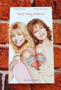 The Banger Sisters Goldie Hawn Susan Sarandon VHS Tape - Picture 1 of 8