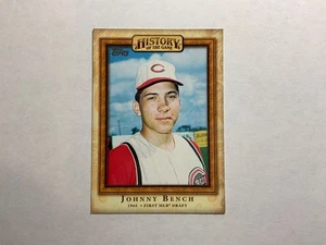 JOHNNY BENCH-2010 TOPPS #HOTG19 (HISTORY OF THE GAME)—FREE!! SHIPPING!! - Picture 1 of 2