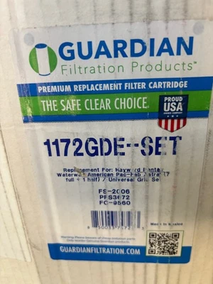 Guardian Filtration Products 72 sq. ft. DE Grid Swimming Pool Filter Set Repl... - Image 1 of 4