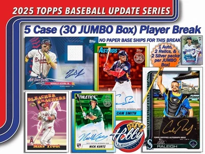 Alex Gordon KC 2025 Topps ACTUALIZACIÓN 5 JUMBO Estuche (30 Caja) Player Break #5 Foto 1 de 4