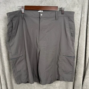 Chaps Mens Stretch Cargo Shorts Gray Lightweight Outdoor Casual Size 38 - Picture 1 of 10