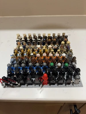 HUGE LEGO Star Wars Minifigure Lot of Figs 100+ Vader Maul Rebels Mandalorian - Image 1 of 4