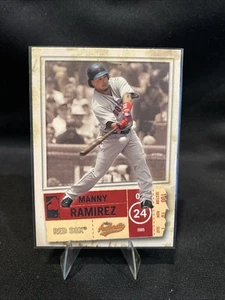 2005 Fleer Authentix #98 Manny Ramirez - Picture 1 of 2
