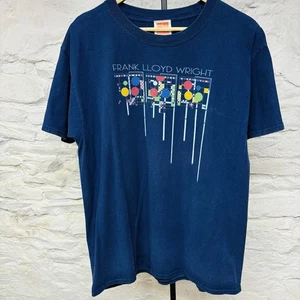 Frank Lloyd Wright Foundation Logo T-Shirt Coonley Windows Art Museum Architect - Bild 1 von 6