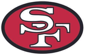 Calcomanía / pegatina de vinilo SAN FRANCISCO 49ERS ** 5 tamaños ** - Imagen 1 de 1