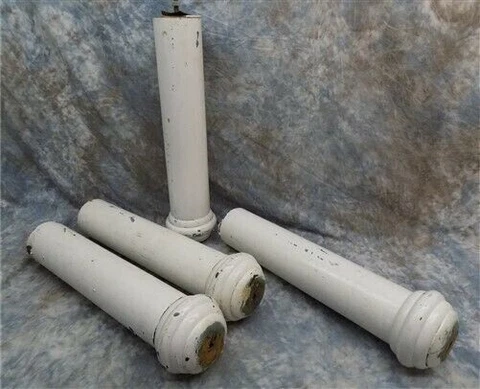 4 Wooden Table Legs, Harvest Farmhouse Architecture Salvage, Vintage Furniture u Cover
