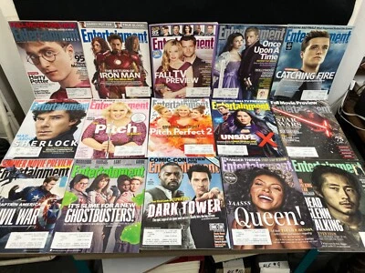 ENTERTAINMENT WEEKLY MAGAZINE, LOT OF 15, 2008-2016 - Image 1 of 4