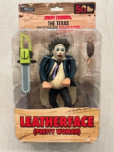 NECA Toony Terrors Texas Chainsaw Massacre Leatherface Pretty Woman Figur MOC - Bild 1 von 4