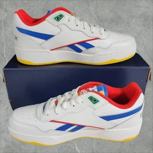Reebok BB 4000 II Sneakers Basketball Shoes Red/White/Blue/Yellow Kids Size 7 - Picture 1 of 6