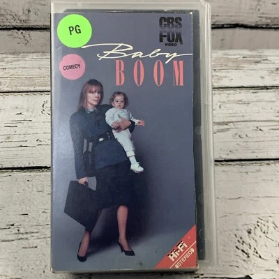 Baby Boom (VHS, 1988) Diane Keaton, Harold Ramis, Sam Wanamaker Former Rental - Image 1 of 3