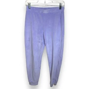 Ideology Purple Big Girls Velour Jogger Pants Size Large - Picture 1 of 8