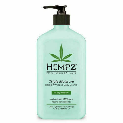 Hempz Triple Moisture Herbal Whipped Body Crème - 17oz