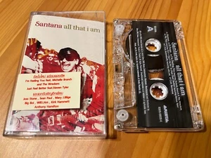 Santana All That I Am Cassette Tape (BMG Thailand 2005) Latin Rock 2000s - Picture 1 of 4