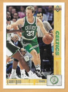 LARRY BIRD BOSTON CELTICS #344 UPPER DECK 1991-92 - Picture 1 of 2