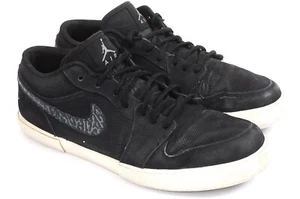 Air Jordan Retro V.1 - Black/Cool Grey-White Sneakers Low-top Men's 10.5 - Picture 1 of 12