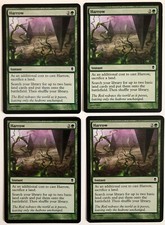 Harrow X4 LP Zendikar MTG Wizards of the Coast Magic the Gathering