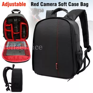 Travel Camera Bag Backpack Case for DSLR Sony Canon Eos Rucksack Waterproof - Picture 1 of 8