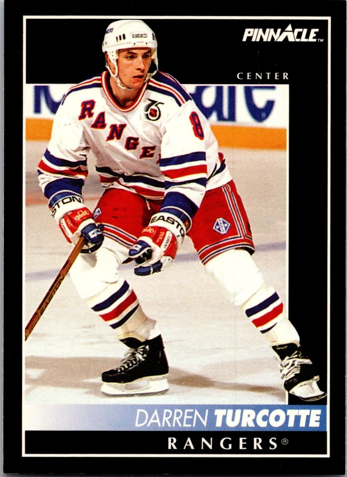 1992-93 Pinnacle - #33 Darren Turcotte - Image 1 of 2