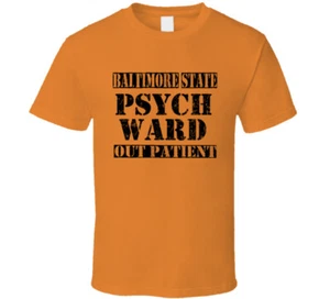 Baltimore State Psych Ward Halloween Costume Funny Hannibal T Shirt - Picture 1 of 3