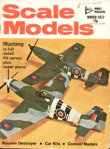 SCALE MODELS MAGAZINE MARCH 1972 - Picture 1 of 1