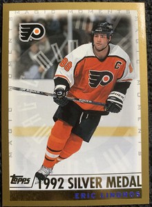 1999/2000 Topps #282 Eric Lindros Philadelphia Flyers Magic moments 1995￼