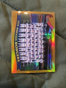 2002 Topps Limited Dodgers Baseball Card #655 Los Angeles Dodgers TC - Picture 1 of 2