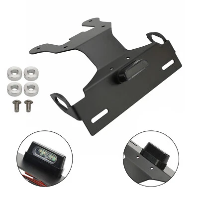 Support de plaque d'immatriculation pour Honda CB750 XL750 23-24 CRF1100L 16-23 - Photo 1/4