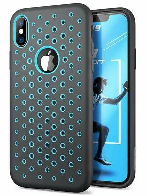 For iPhone X/Xs/XR/Xs Max Case, SUPCASE Unicorn Beetle Sport Series Rubber Cover - Image 1 of 4