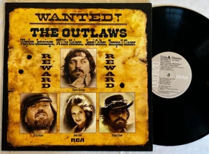 Wanted! The Outlaws - Willie Waylon Jessi Tompall - RCA 180 gram Reissue VG++ - Picture 1 of 5