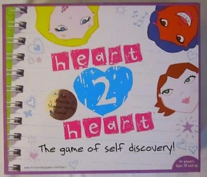 HEART 2 HEART: THE GAME OF SELF DISCOVERY - Ages 10+ - 4+ players -Slumber Party - Picture 1 of 2