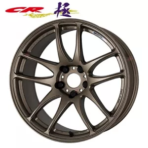 WORK EMOTION CR Kiwami WHEEL (1pcs) 19 inch 9.5J 38 5H 114.3 Ashed Titanium(AHG) - Picture 1 of 1