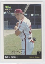 1991 Classic Best Batavia Clippers Julio Vargas #5