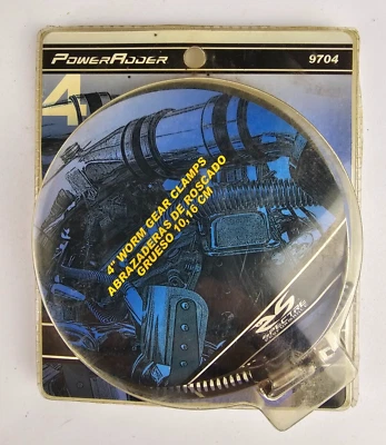 Spectre Performance 9704 4" Hose Clamps - Pair - 2 CLAMPS - NEW OLD STOCK - Image 1 of 4