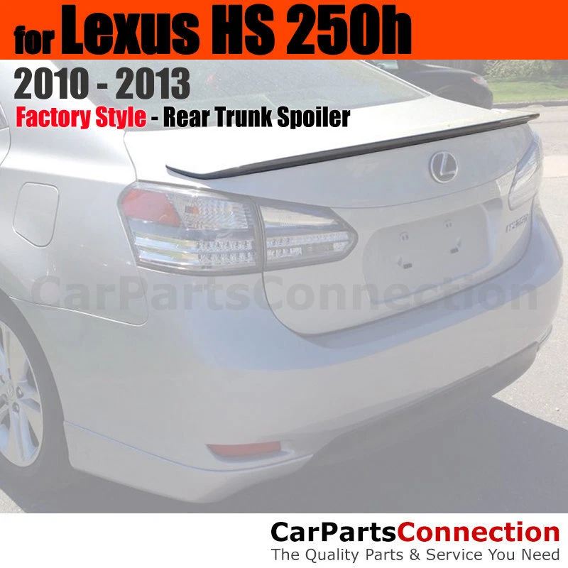 Painted Rear Trunk Spoiler For 10-13 Lexus HS 250h Hybrid Lip 1G1 TUNGSTEN PEARL - Image 1 of 1