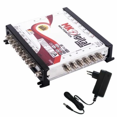 MK Digital MV 912 Multischalter, Multiswitch SAT Verteiler 9 auf 12 kaskadierbar - Bild 1 von 4