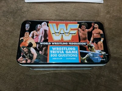 1998 WWF Wrestling Trivia Cardinal Game completo 1997 Series 1 (SOMENTE CAIXA) - Imagem 1 de 4