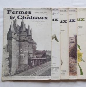 Fermes et châteaux - Le country Life français - 8 numéros - 1906-1907 - Bild 1 von 12