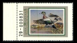 MT42 State Duck 1994 MONTANA $5 WIDGEONS $10 MNH SEE PHOTOS Lot F-619 - Picture 1 of 1