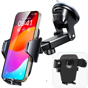 Universal Car Holder Windshield Dash Suction Cup Mount Stand For Cell Phone GPS - Picture 1 of 13