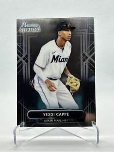 2022 Bowman Sterling Yiddi Cappe RC Prospect Miami Marlins #BSP-55