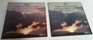 Nimbus Records 2 LP set 2123 2128 45 rpm Soler Harpsichord Sonatas Rowland Rare - Picture 1 of 5