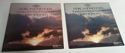 Nimbus Records 2 LP set 2123 2128 45 rpm Soler Harpsichord Sonatas Rowland Rare - Image 1 of 4