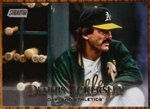 2019 Stadium Club #174 Dennis Eckersley Oakland A's Athletics