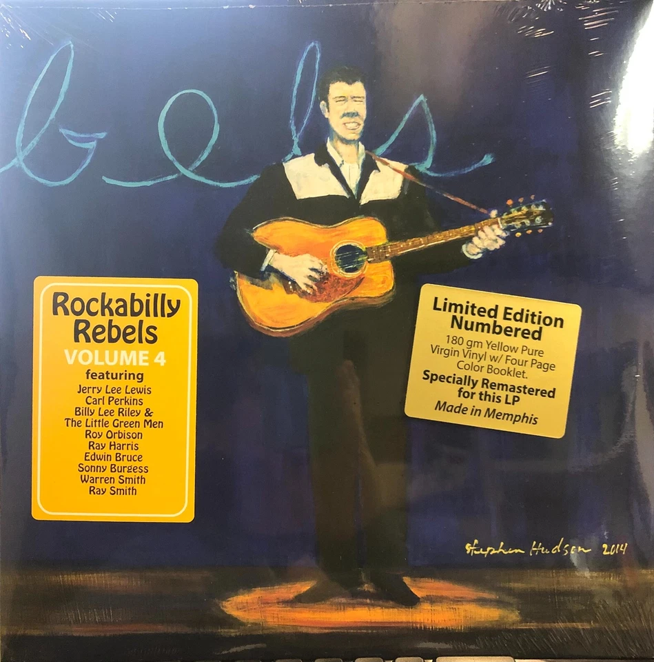 ROCKABILLY REBELS VOL. 4 (Yellow Vinyl, Limited Edition #0006) 180gm Remastered - Image 1 of 4