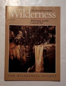Wilderness (Wilderness Society Journal/Magazin) Herbst 1985 - Bild 1 von 4