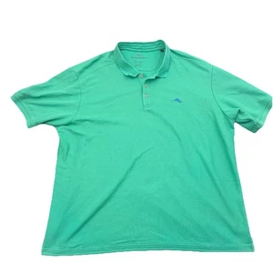 Tommy Bahama Supima Cotton Gr. 3XL 3TG Marlin Polo Kurzarm Shirt Grün - Bild 1 von 10