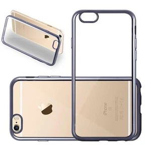 Cover per Apple iPhone 6 / 6S Custodia Protettivo Silicone TPU Copertura - Foto 1 di 16
